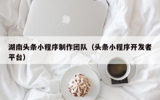 张北湖南头条小程序制作团队（头条小程序开发者平台）